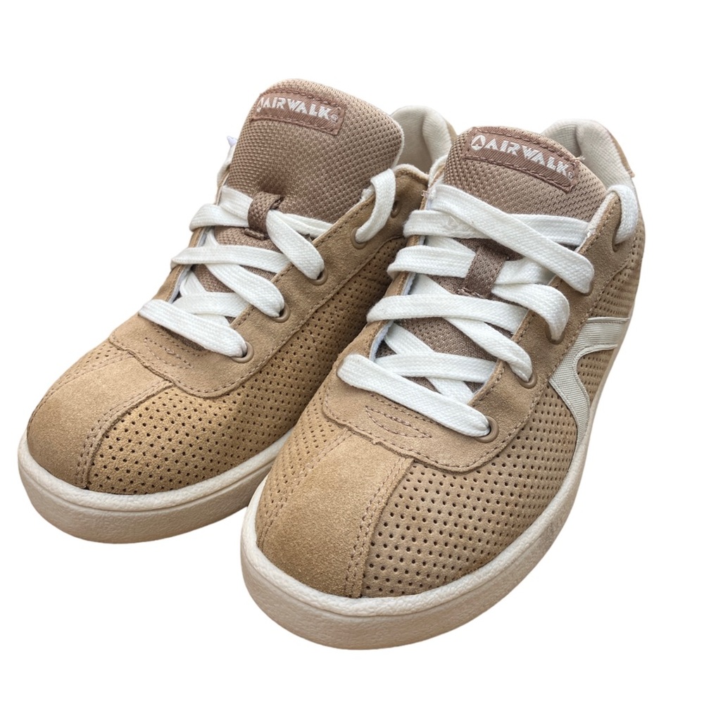 Women Airwalk Tan Suede Shoes